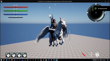 Unreal 5.2 - Flexible Combat System (Update) + Advanced Riding Locomotion System + Flight | UE5