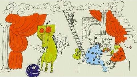 山村浩二短編アニメ、舞台音楽とミックス／映画『サティの「パラード」』予告編