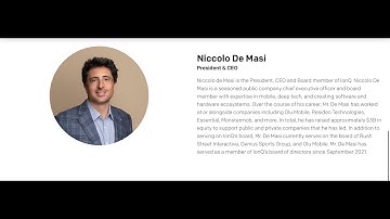IONQ CEO Niccolo De Masi on Quantum Computing And Networking