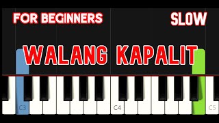 WALANG KAPALIT [ HD ] - REY VALERA | EASY PIANO