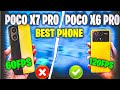 Poco X7 Pro Vs POCO X6 Pro 🔥 Best Gaming Bgmi 120FPS Phone Under 20000 | Poco X7 Pro