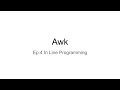 Awk 4 - Small Programming