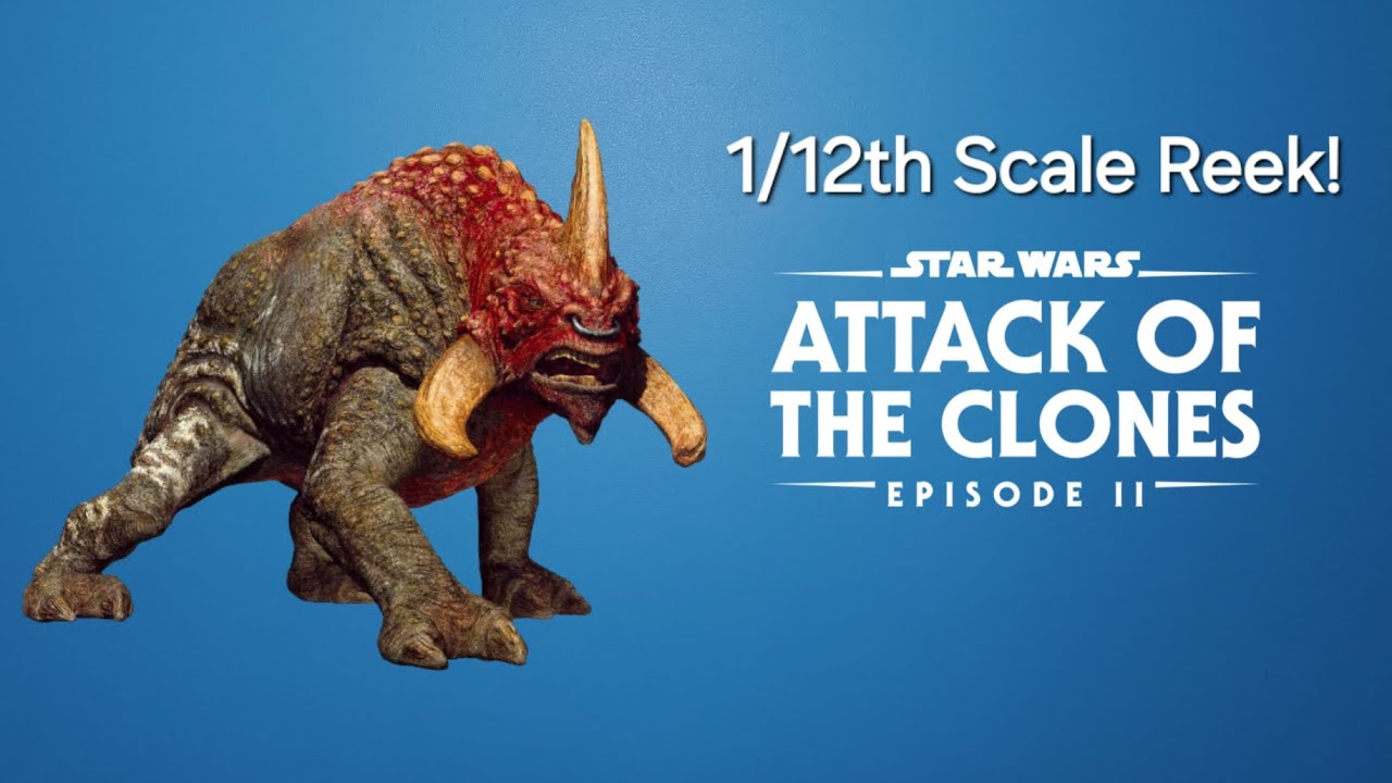 Black Series Scale Reek From Attack Of The Clones! - YouTube