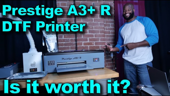 Prestige A4 DTF Printer Bundle: Print, Cure, and Powder with Precision