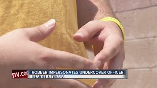 Man pulled over by cop impersonator