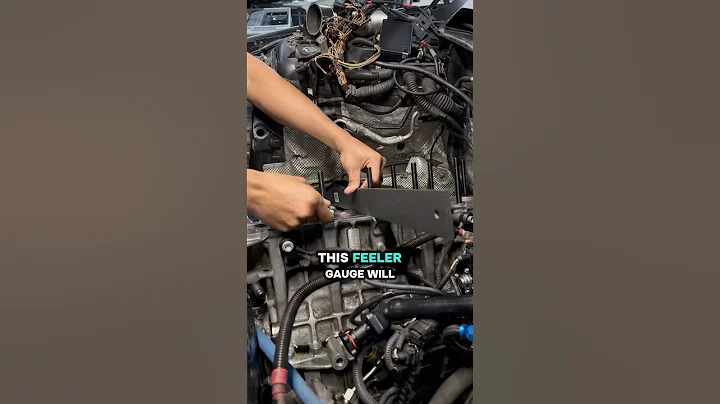 HOW TO use a PRECISION straight edge + feeler gauge to check for block flatness! #bmw #shorts