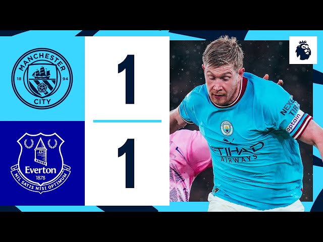 Haaland marca, mas City cede empate para o Everton no Campeonato Inglês