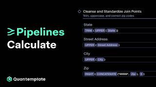 Pipelines: Calculate