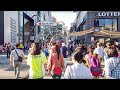 [4K] Nampodong BIFF Road In The Afternoon | Walking Around Busan Korea 부산 남포동의 오후풍경 南浦洞