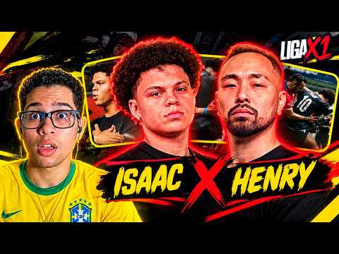 À LIGA X1 PODPAH ISAAC XAVIER X HENRY JAPA! (REACT)