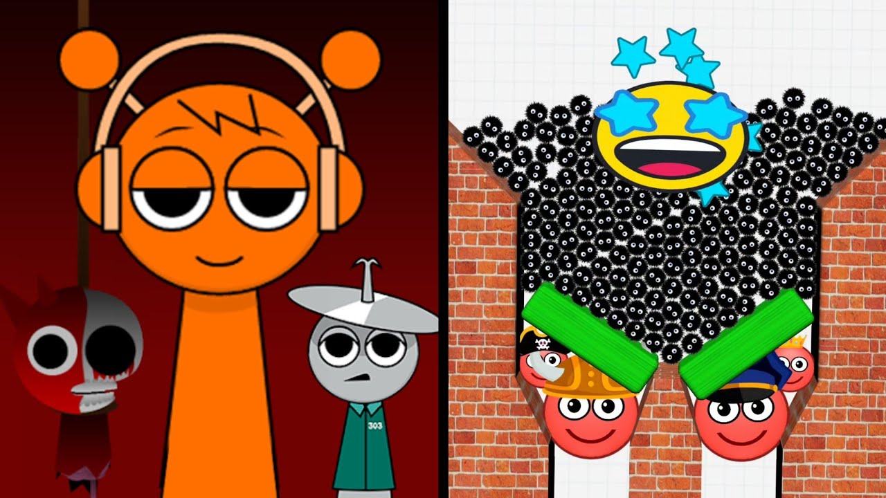 Spranky Run Vs Hide Ball 🧞‍♀️👹🧟‍♀️🤬 Max All Levels Android iOS Gameplay Ep 733