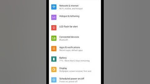 I tell A48 internet Data save