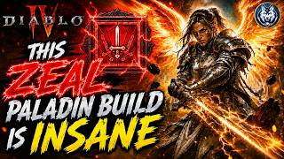 This INCREDIBLE ZEAL Paladin Build DESTROYS EVERYTHING (Pit 120+) | Diablo 4 Lord of Hatred