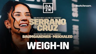 Amanda Serrano vs. Erika Cruz Weigh In Livestream