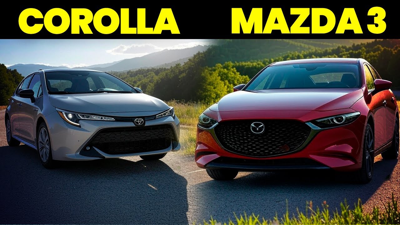 Toyota Corolla vs Mazda 3 en 2025 ¿Cuál Elegir? - YouTube