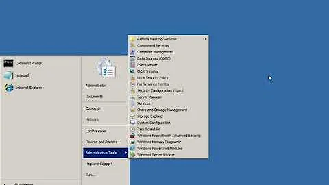 To configure Routing on Server 2008 R2
