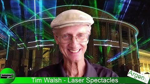 Laser Projection On Buildings and Laser Projection Mapping