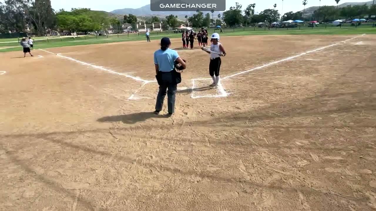 base running Ava Alvarez 3B Athletics Mercado Garcia 16u SD, CA
