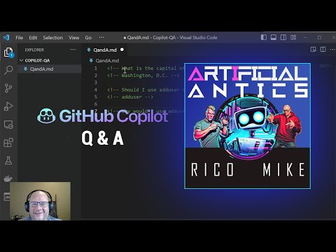 Artificial Antics | Q & A with GitHub Copilot