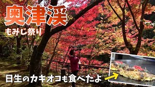 [ 岡山 日帰り車旅 ]　紅葉が素晴らしい奥津渓 ＆ 閑谷学校 ＆ 日生タマちゃんの『 カキオコ 』