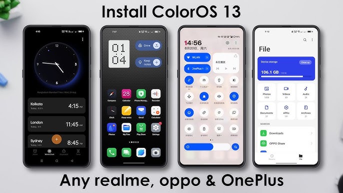 STITCH THEME FOR OPPO OS5/OS6 - Oppo 1 Realme Themes