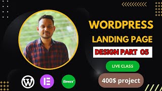 wordpress Bangla portfolio website development live class 05Elementor pro