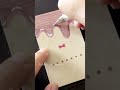 【白ペン技あり】マイルドライナーでとろとろとろけるチョコレートのバレンタインカード描いてみた！#valentinesday #shorts