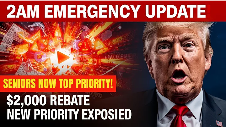 BREAKING at 2AM: Trump Approves $2,000 Rebate Payments — Updated Low-Income Senior List Announced!
