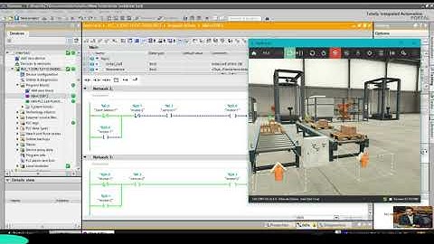 PLC Automation||Factory IO||Inter-Lock Circuit