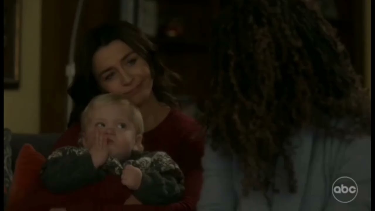 Amelia, Maggie and Meredith Grey's anatomy season 18x12 scene 9 YouTube
