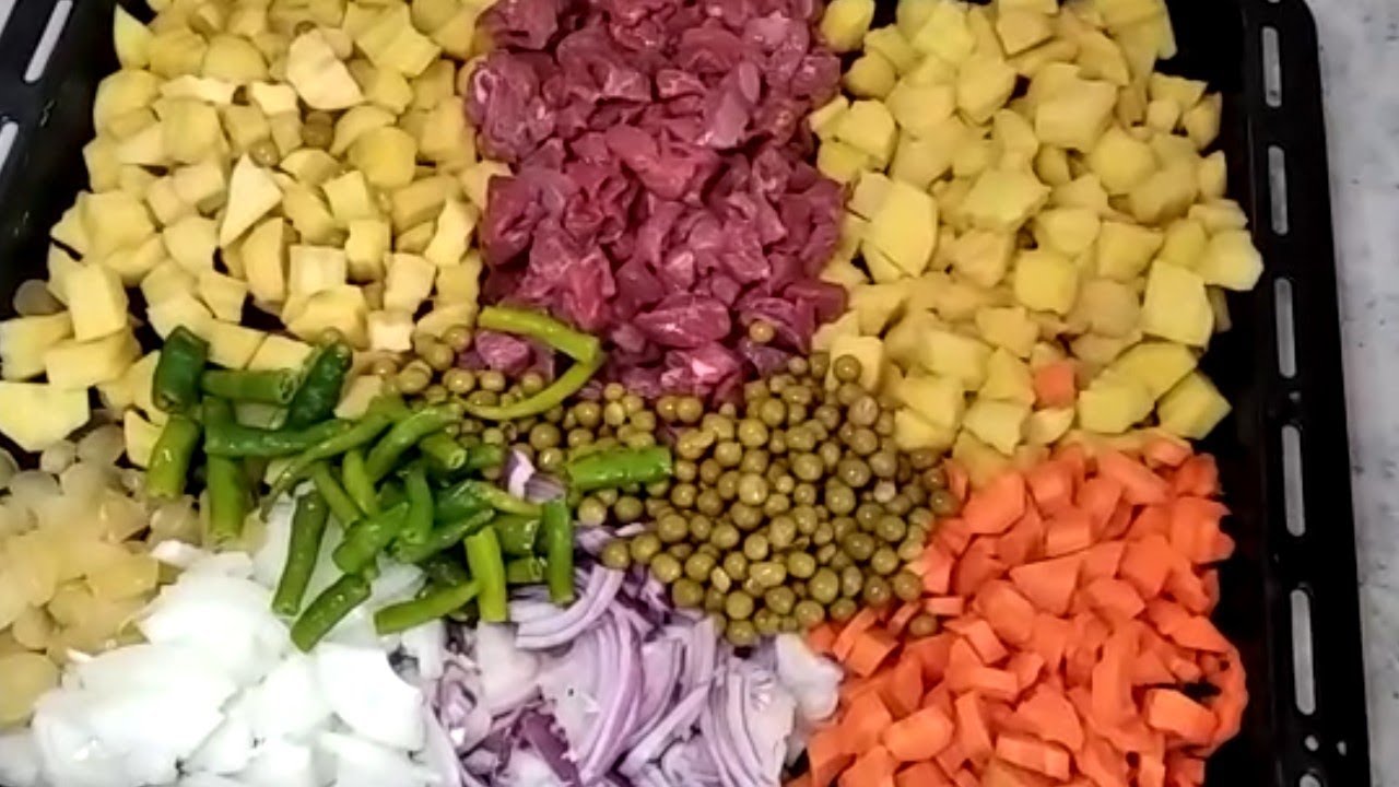 İftara Ne Pişirsem ????Bu kadar kolay yemek yapmadım ‼️kat karıştır ver fırına‼️iftar menüsü/fırın tava