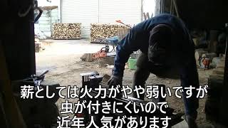 青森の薪屋　薪部長　【薪割り機】シンセイ・油圧式電動薪割り機 7T