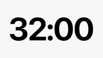 32 Minute Timer
