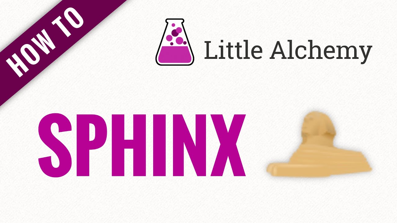 How to make sphinx - Little Alchemy 2 Official Hints and Cheats