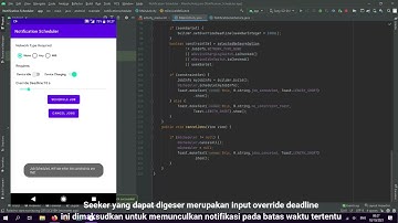Efficient Data Transfer and JobScheduler | Tugas Pemrograman Bergerak