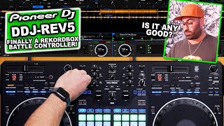 Brand new Pioneer DJ DDJ-REV5 - What's it like with rekordbox!? Full feature demo! #TheRatcave
