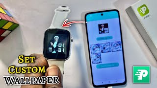 Fitpro Smartwatch: How To Set Your Own Photo As Wallpaper screenshot 5