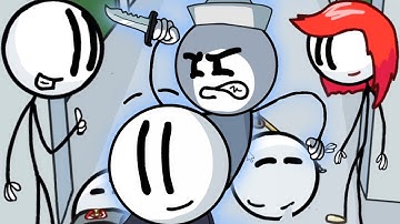 НЕУЛОВИМЫЙ ГЕНРИ СТИКМЕН The Henry Stickmin Collection Прохождение Fleeing the Complex