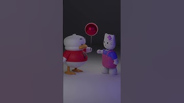 Hell Kitty. Blender 3D Modeling