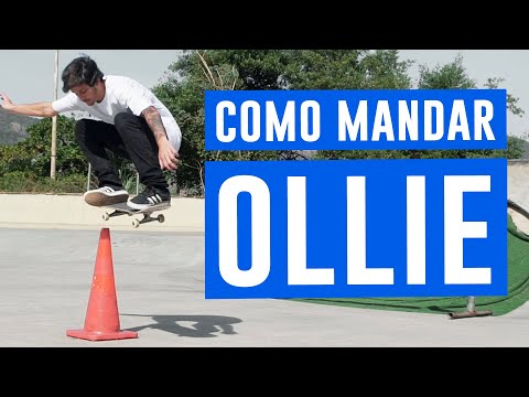 Vídeo: Como Ollie Em Um Skate