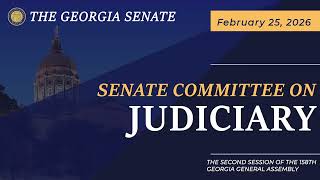 Famous 02/25/2026 Senate Committee on Judicial Profile