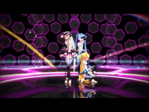 【MMD】 WAVE (Miku、IA、ルネ）