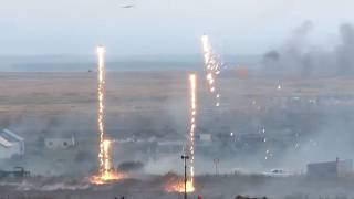Large Russian military exercise held in the Ural Mountains with Putin in attendance