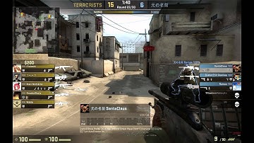 CSGO PRO 1v4 scout clutch