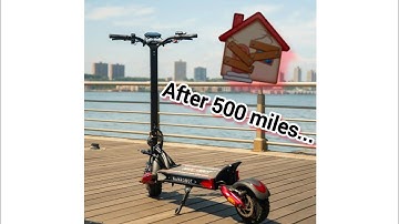 Nanrobot Ls7+ 500 mile review,  Things are falling apart... #fyp #electricscooter #nanrobot 