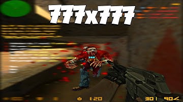CS 1.6 ZOMBIE MOD : Resolution 777x777