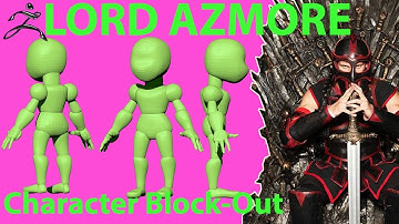 Stylized Character in ZBrush - Block Out