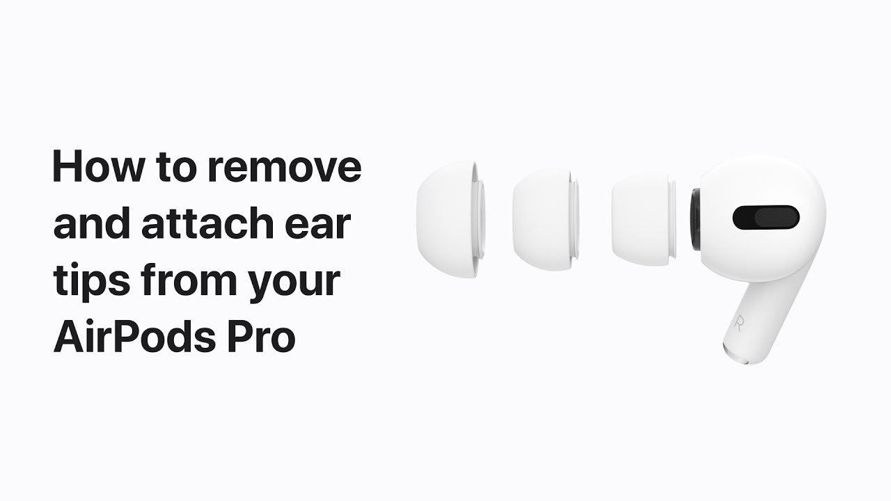 AirPods Pro : Apple vend les embouts de remplacement à 9 euros