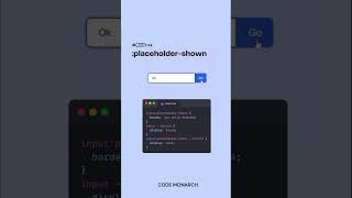 Master CSS: ✨ The :placeholder-shown Trick! #CSSMagic #WebDevTips #frontend