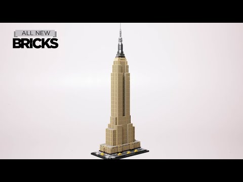 Lego Architecture 21046 Empire State Building Speed Build
